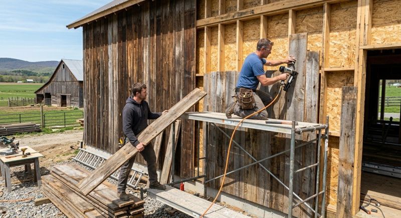 Barn Siding Installation in Brighton, CO