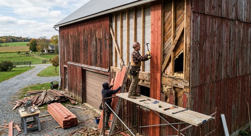 Barn Siding Replacement in Dacono, CO