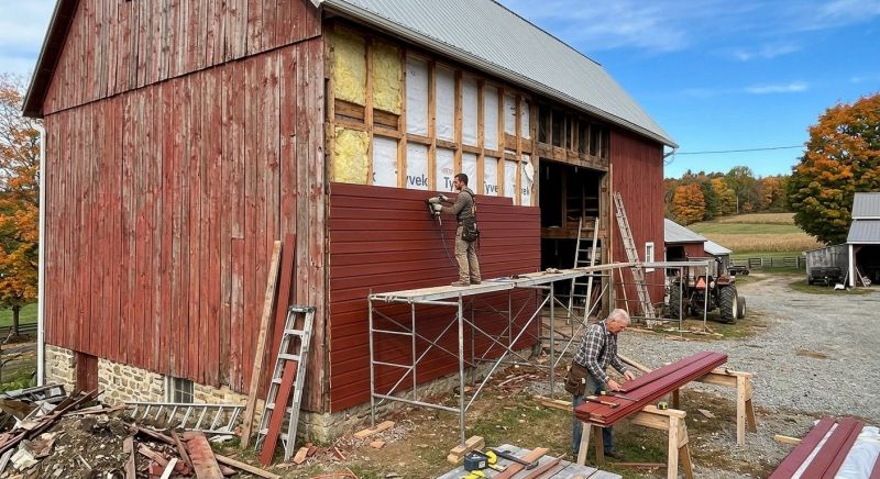 Barn Siding Replacement in Jamestown, CO