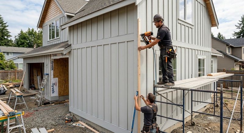 Batten Siding Installation in Arvada, CO