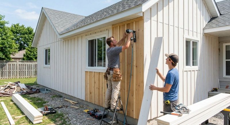 Batten Siding Installation in Louisville, CO