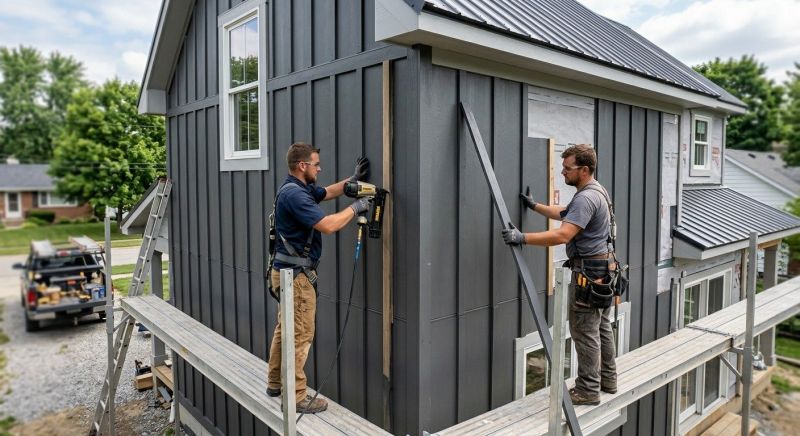 Batten Siding Installation in Nederland, CO