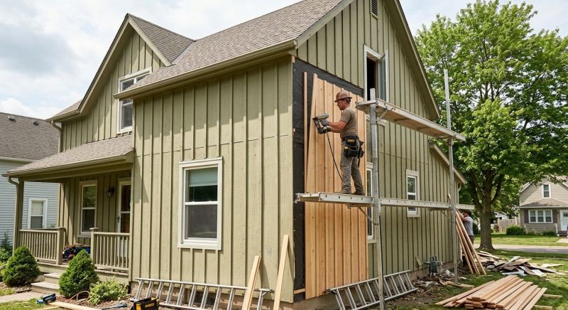 Batten Siding Repair in Boulder County, CO