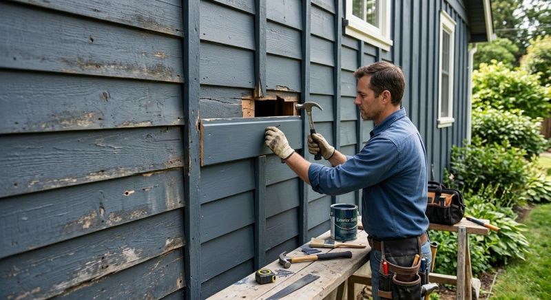 Board Siding Repair in Brighton, CO