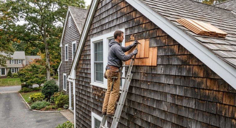 Cedar Shake Siding Repair in Broomfield, CO