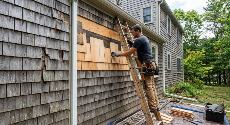 Cedar Shake Siding Repair in Louisville, CO