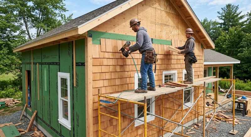 Cedar Siding Installation in Allenspark, CO