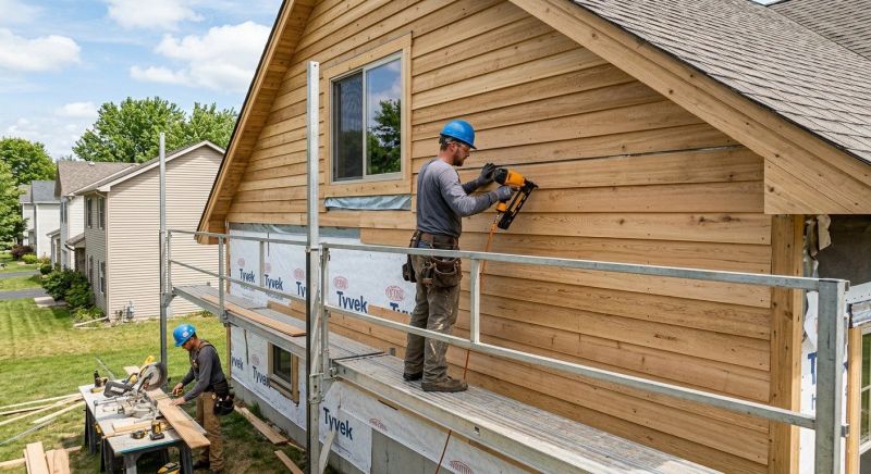 Cedar Siding Installation in Lafayette, CO