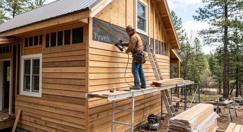 Cedar Siding Installation in Nederland, CO