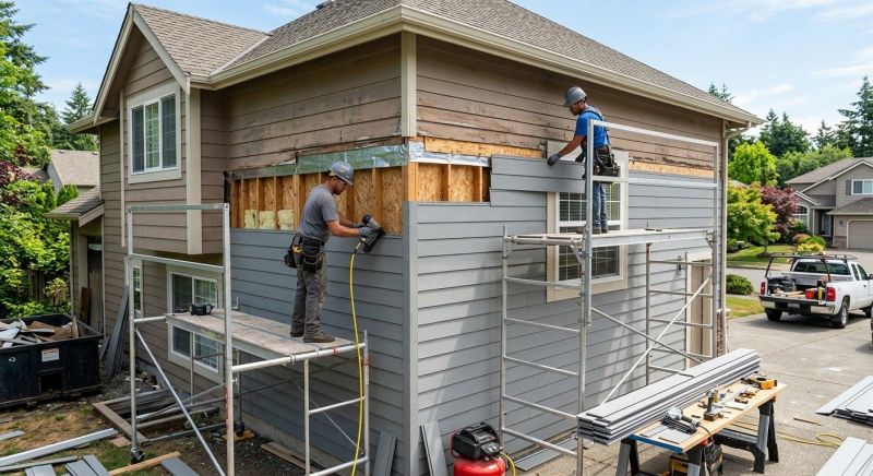 Cement Siding Installation in Erie, CO