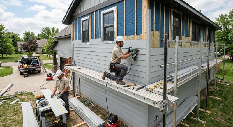 Cement Siding Installation in Nederland, CO