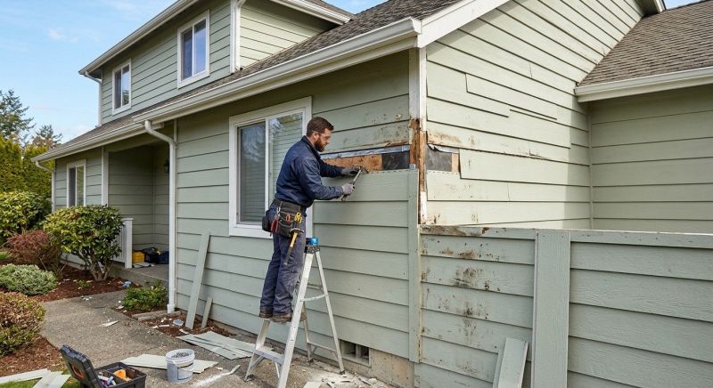Cement Siding Repair in Longmont, CO