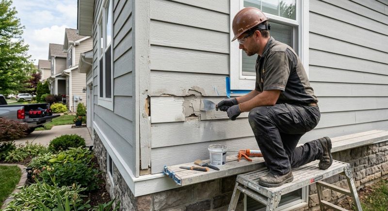 Cement Siding Repair in Louisville, CO