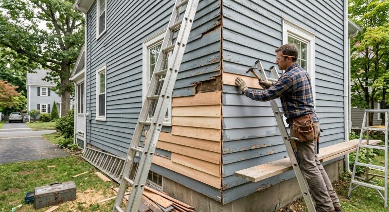 Clapboard Siding Repair in Firestone, CO