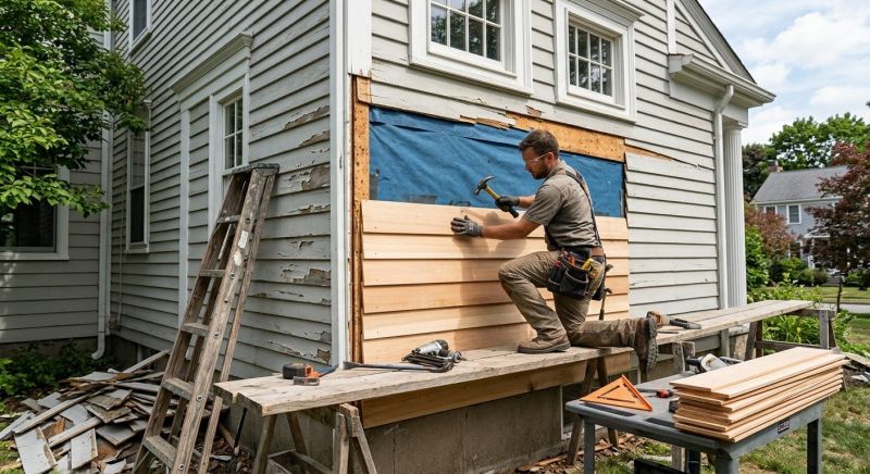 Clapboard Siding Repair in Loveland, CO