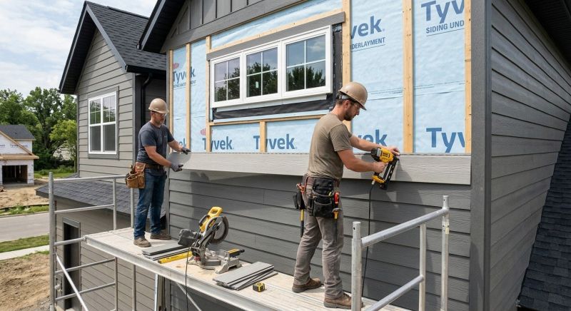 Composite Siding Installation in Nederland, CO