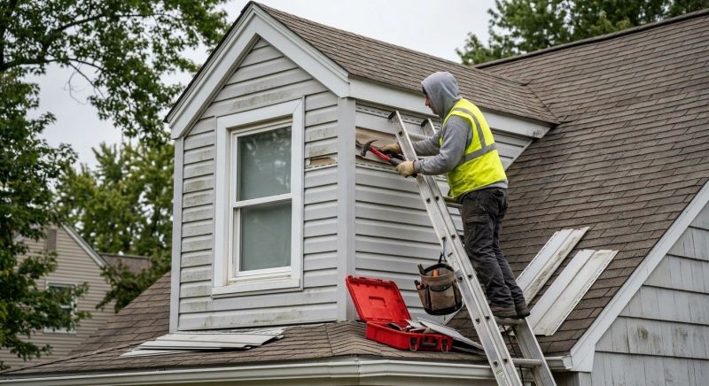 Dormer Siding Repair in Boulder County, CO