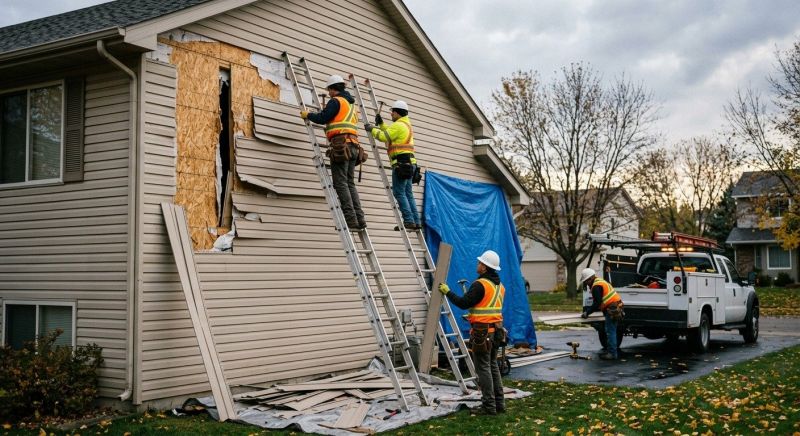 Emergency Siding Repair in Boulder County, CO