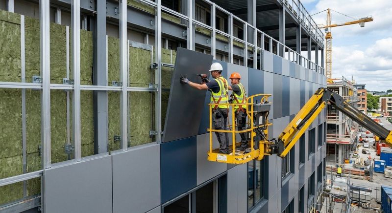 Facade Cladding Installation in Boulder County, CO