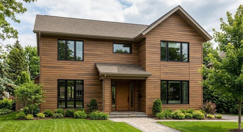 Faux Wood Siding Installation in Dacono, CO