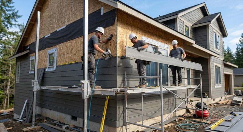 Fiber Siding Installation in Louisville, CO