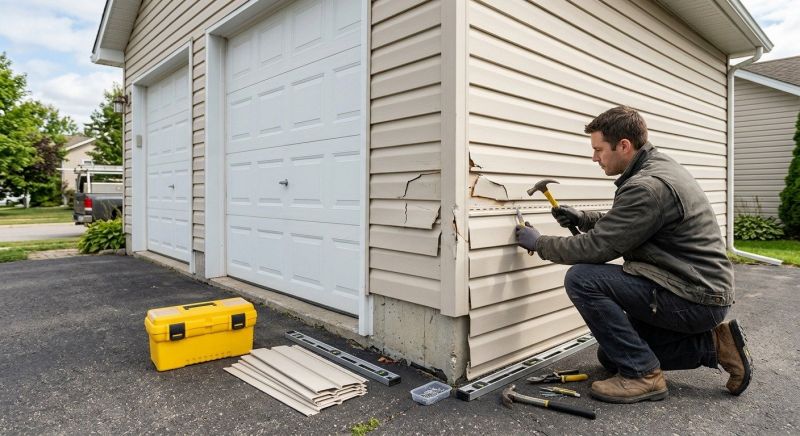 Garage Siding Repair in Boulder County, CO