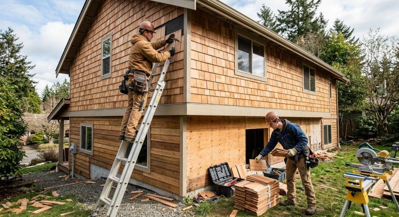 Hardwood Siding Installation in Arvada, CO