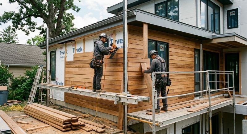 Hardwood Siding Installation in Berthoud, CO