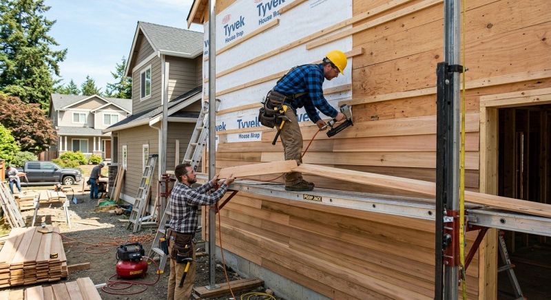 Hardwood Siding Installation in Berthoud, CO