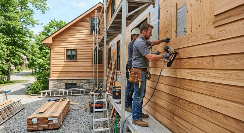 Hardwood Siding Installation in Broomfield, CO