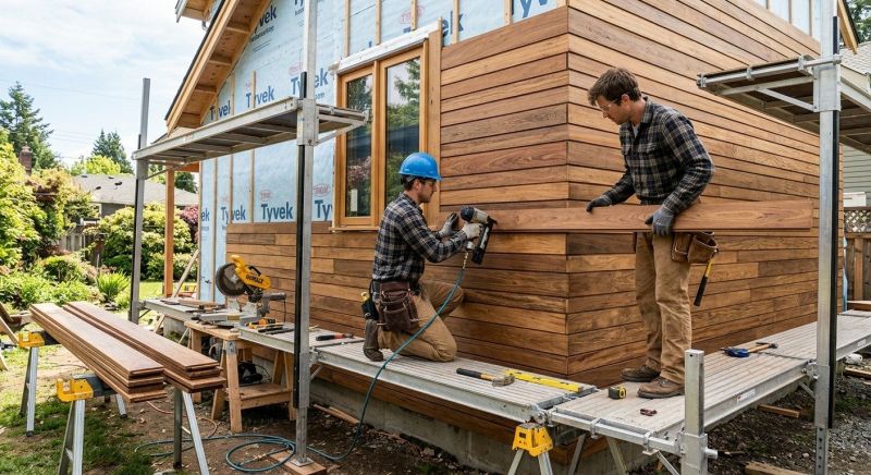 Hardwood Siding Installation in Jamestown, CO