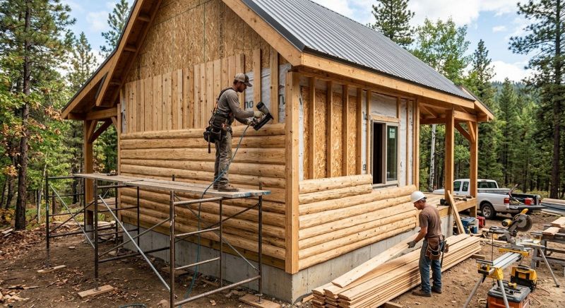 Log Siding Installation in Broomfield, CO