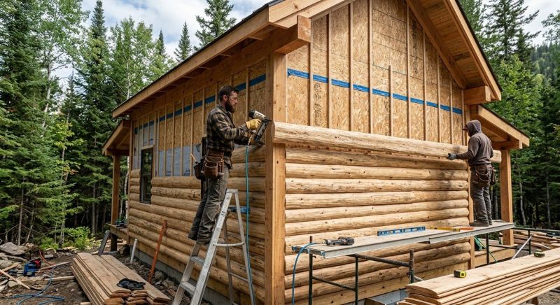 Log Siding Installation in Loveland, CO
