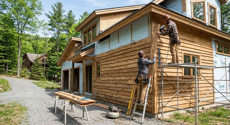 Rustic Siding Installation in Boulder County, CO