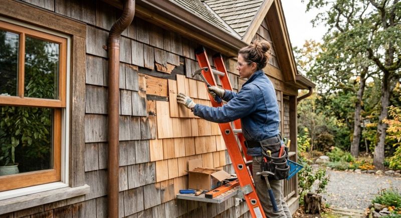 Shake Siding Repair in Lafayette, CO