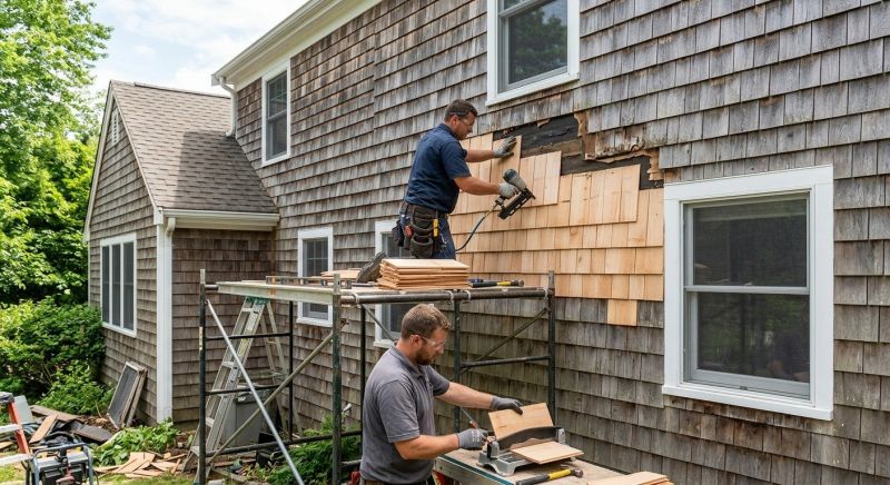 Shake Siding Repair in Nederland, CO