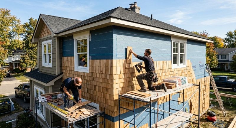Shingle Siding Installation in Boulder County, CO