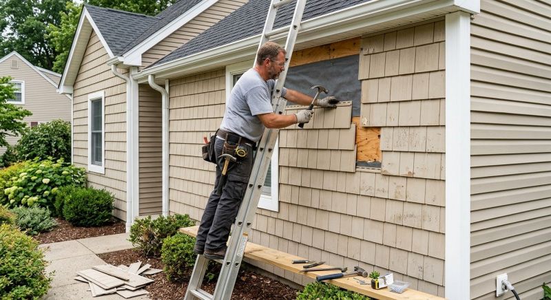 Vinyl Shake Siding Repair in Boulder County, CO