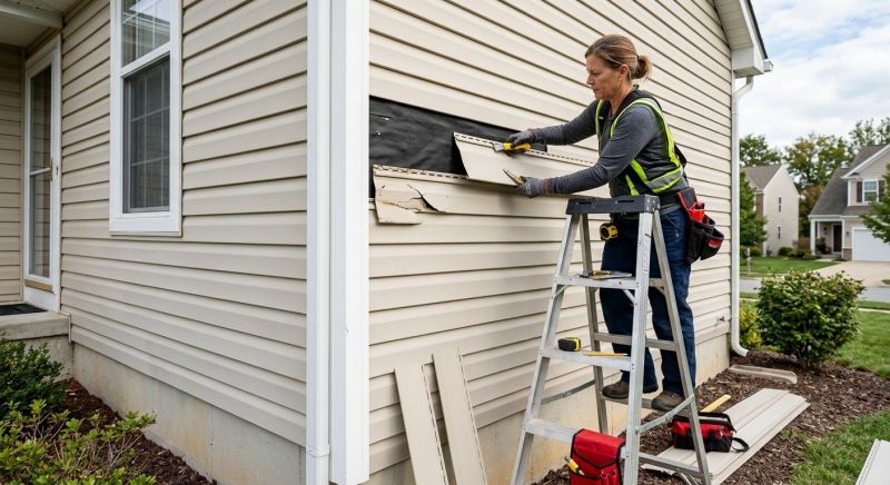 Vinyl Siding Repair in Brighton, CO