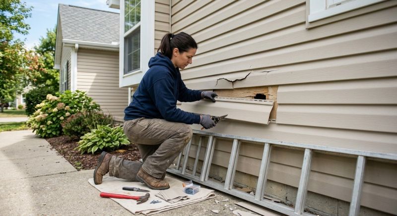 Vinyl Siding Repair in Broomfield, CO