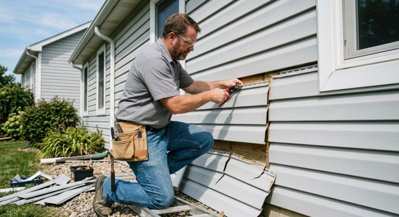Vinyl Siding Repair in Lafayette, CO
