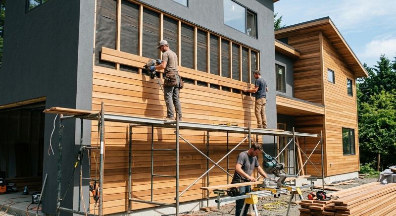 Wood Cladding Installation in Allenspark, CO