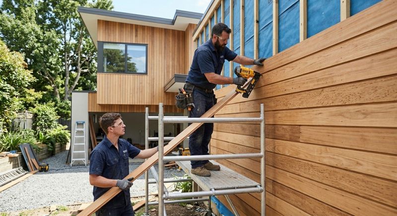 Wood Cladding Installation in Louisville, CO