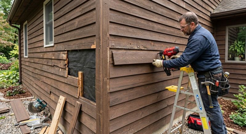 Wood Cladding Repair in Louisville, CO