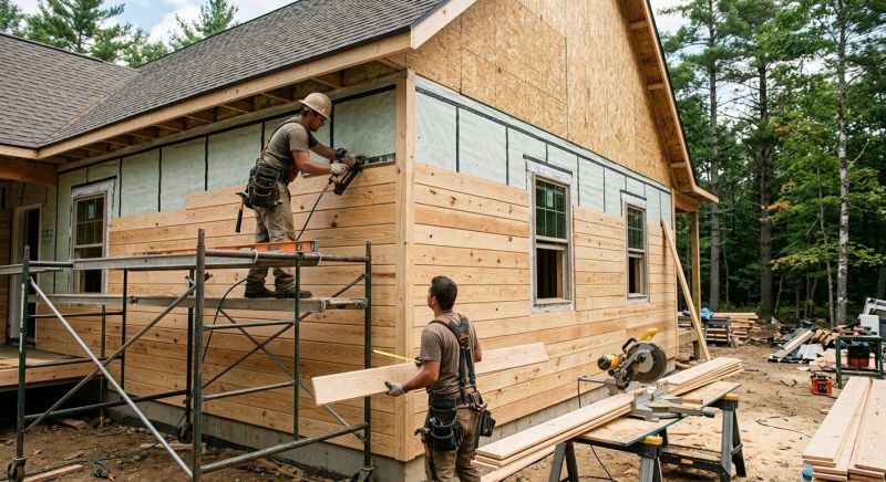 Wood Plank Siding Installation in Boulder County, CO