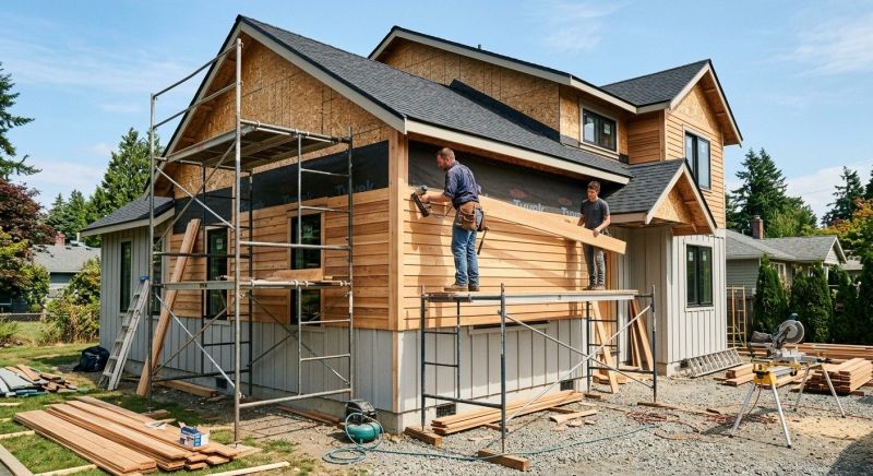 Wood Siding Installation in Nederland, CO